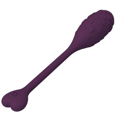 Ovetto Vibrante Wireless con App, Silicone Lilla, 12 Vibrazioni